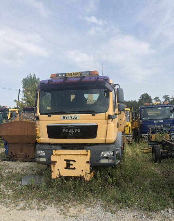 Снегоуборочная машина MAN TGM 18.290 4x4 piaskarka solarka wywrotka manual 2011: фото 16