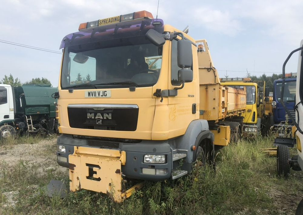 Снегоуборочная машина MAN TGM 18.290 4x4 piaskarka solarka wywrotka manual 2011: фото 13