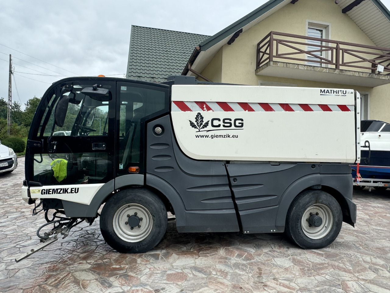 MATHIEU Grand Aquadyne 4000 water truck sprayer HP washer - Подметально-уборочная машина: фото 4 MATHIEU Grand Aquadyne 4000 water truck sprayer HP washer - Подметально-уборочная машина: фото 4