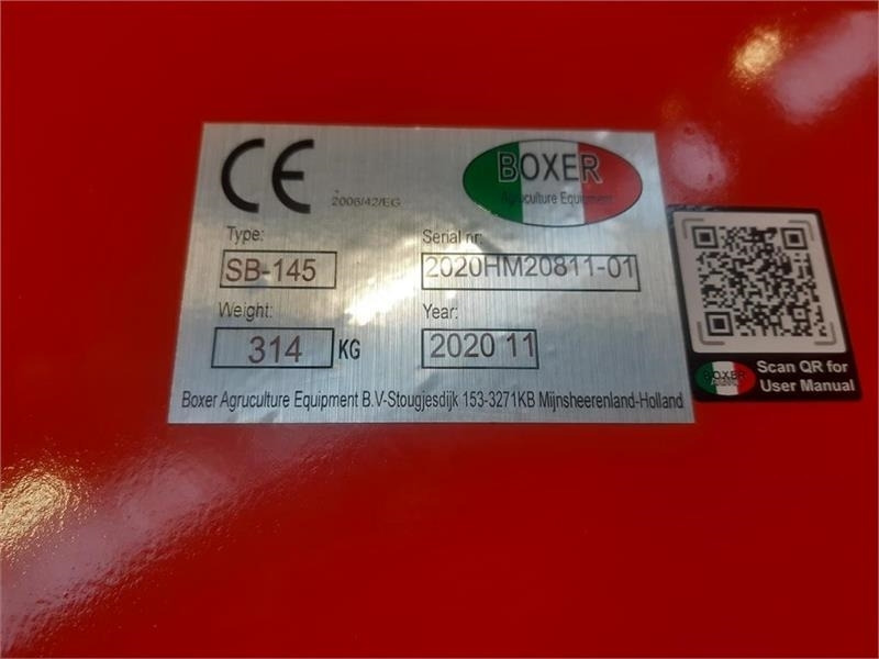 Boxer stennedlægningsfræser - Техника для обработки почвы: фото 5 Boxer stennedlægningsfræser - Техника для обработки почвы: фото 5