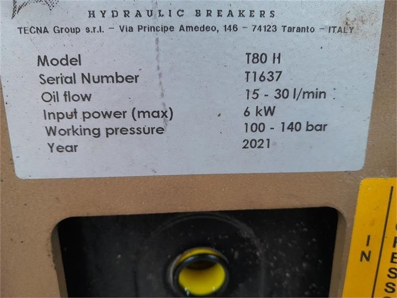 - - - TECNA TH80  - Гидромолот для Строительной техники: фото 3 - - - TECNA TH80  - Гидромолот для Строительной техники: фото 3