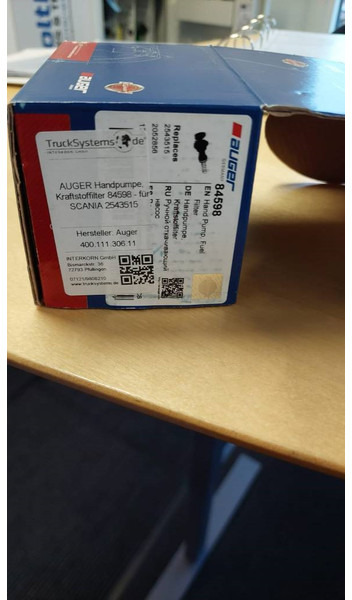 Auger håndfødepumpe Scania diesel pump OE 2543515 - Электрическая система для Прицепов: фото 3 Auger håndfødepumpe Scania diesel pump OE 2543515 - Электрическая система для Прицепов: фото 3