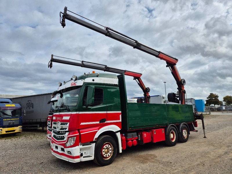Mercedes-Benz Actros 2551/6x2 // Palfinger 16002 B // 2 x trucks - Автоманипулятор: фото 3 Mercedes-Benz Actros 2551/6x2 // Palfinger 16002 B // 2 x trucks - Автоманипулятор: фото 3