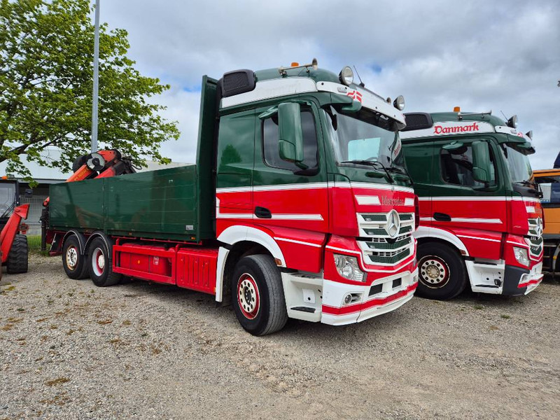 Mercedes-Benz Actros 2551/6x2 // Palfinger 16002 B // 2xtrucks - Автоманипулятор: фото 1 Mercedes-Benz Actros 2551/6x2 // Palfinger 16002 B // 2xtrucks - Автоманипулятор: фото 1