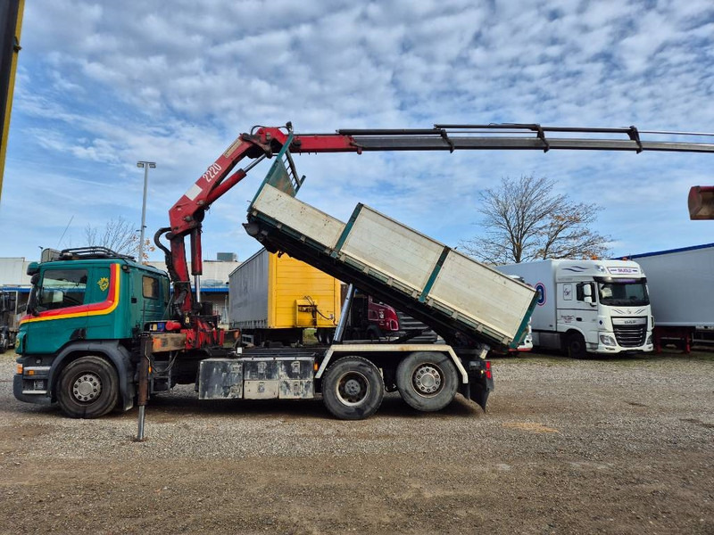 Scania P450 6x2/4 // HMF 2223 K4 // 3-way tip - Автоманипулятор: фото 5 Scania P450 6x2/4 // HMF 2223 K4 // 3-way tip - Автоманипулятор: фото 5