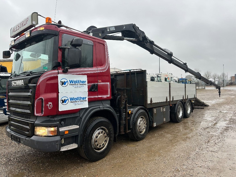 Scania R480 8x2 // Hiab Hi-Duo 244 // Hydraulic ramp - Автоманипулятор: фото 1 Scania R480 8x2 // Hiab Hi-Duo 244 // Hydraulic ramp - Автоманипулятор: фото 1