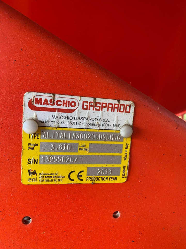 Maschio Alitalia 3mtr drill with 3mtr Power Harrow - Посевной комплекс: фото 5 Maschio Alitalia 3mtr drill with 3mtr Power Harrow - Посевной комплекс: фото 5