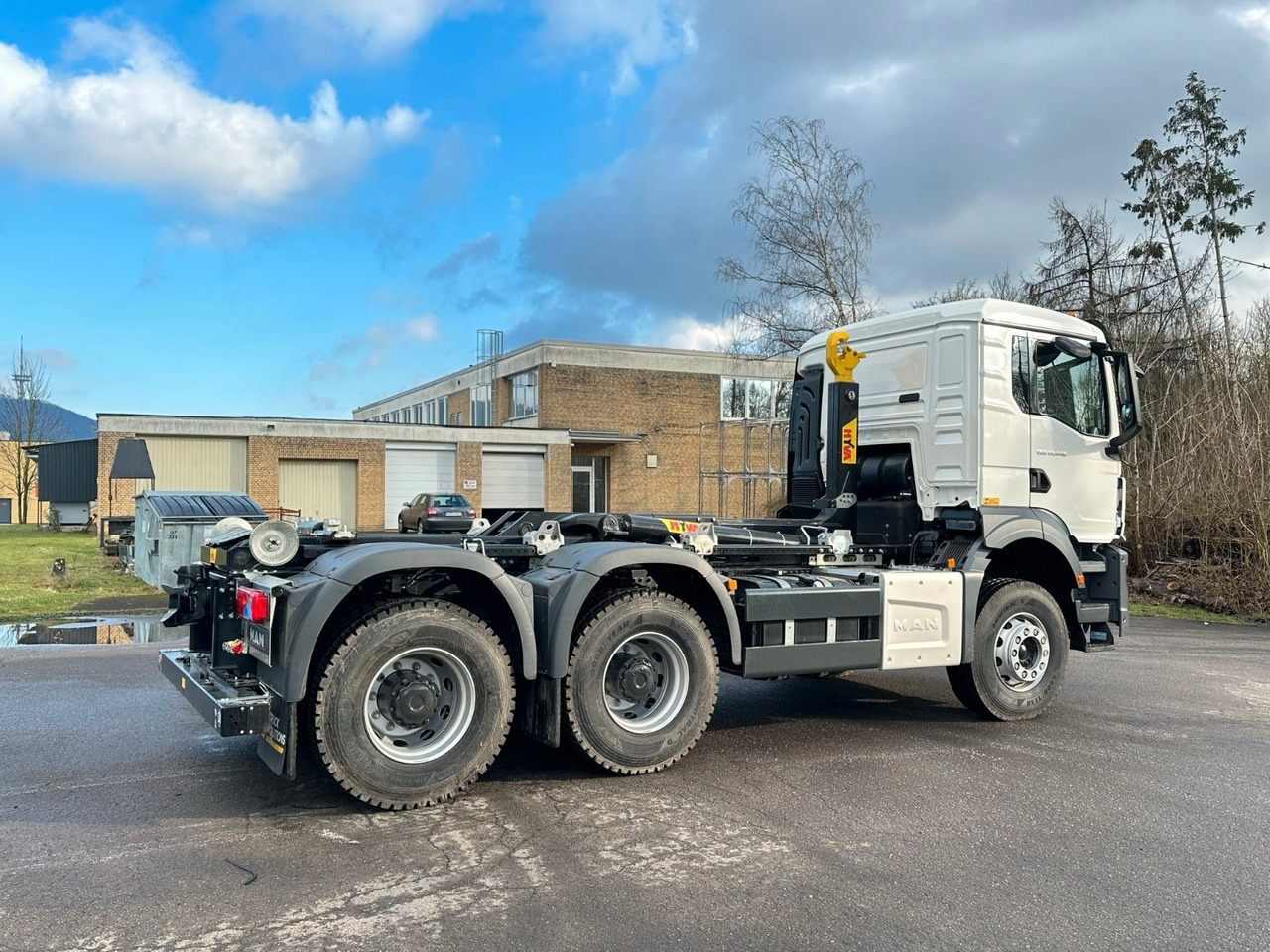 Крюковой мультилифт, Автоманипулятор MAN TGS 33.440 6x4 Euro6e Abrollkipper Hyva: фото 12