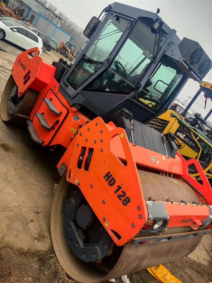Original Good Condition USED Road Roller HD128 12 Ton Road Roller Vibratory Roller for HAMM - Дорожный каток: фото 2 Original Good Condition USED Road Roller HD128 12 Ton Road Roller Vibratory Roller for HAMM - Дорожный каток: фото 2