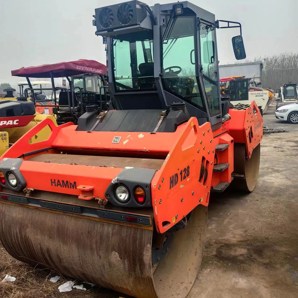 Original Good Condition USED Road Roller HD128 12 Ton Road Roller Vibratory Roller for HAMM - Дорожный каток: фото 1 Original Good Condition USED Road Roller HD128 12 Ton Road Roller Vibratory Roller for HAMM - Дорожный каток: фото 1