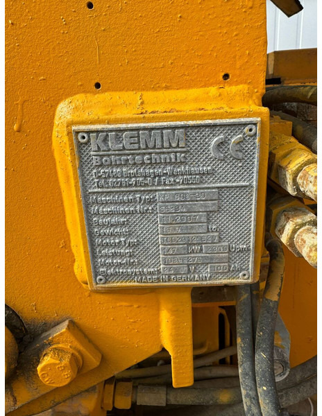 Klemm KR 806-3D - Буровая машина: фото 2 Klemm KR 806-3D - Буровая машина: фото 2