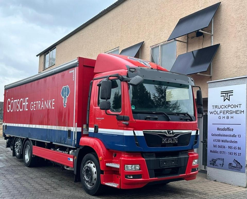 MAN TGM 26.340 L/LBW/2xAHK/LENKACHSE/18 PAL/2instock - Грузовик с закрытым кузовом: фото 1 MAN TGM 26.340 L/LBW/2xAHK/LENKACHSE/18 PAL/2instock - Грузовик с закрытым кузовом: фото 1