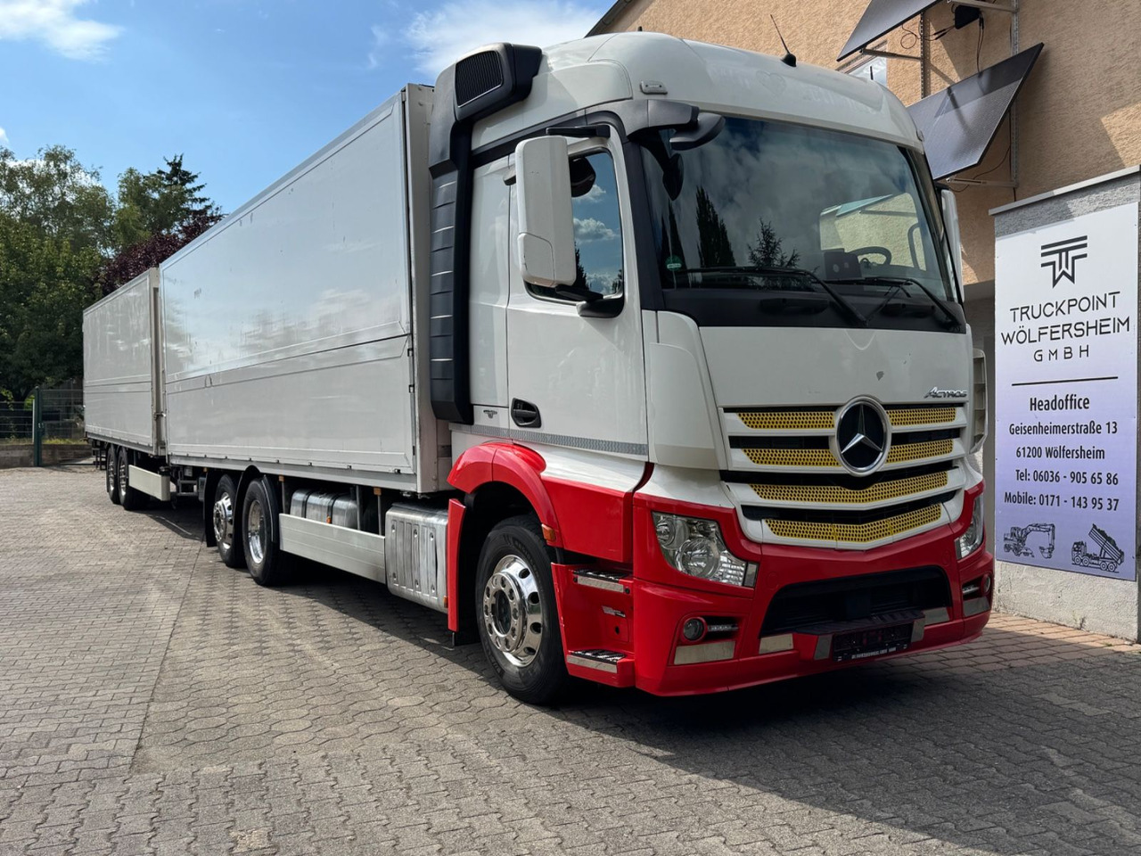 Mercedes-Benz Actros 2545/2xLBW/Klima/Kamera/kpl.Zug - Грузовик для перевозки напитков: фото 1 Mercedes-Benz Actros 2545/2xLBW/Klima/Kamera/kpl.Zug - Грузовик для перевозки напитков: фото 1