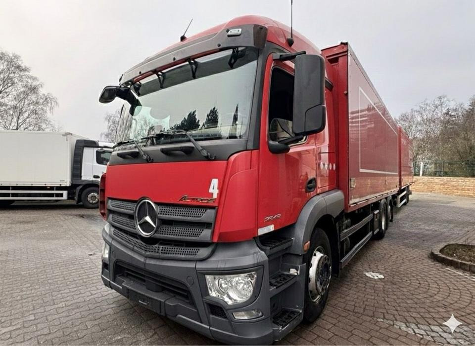 Mercedes-Benz Actros2543/Retarder/Lenk-Lift/2xAHK/Top-Zustand! - Грузовик с закрытым кузовом: фото 3 Mercedes-Benz Actros2543/Retarder/Lenk-Lift/2xAHK/Top-Zustand! - Грузовик с закрытым кузовом: фото 3