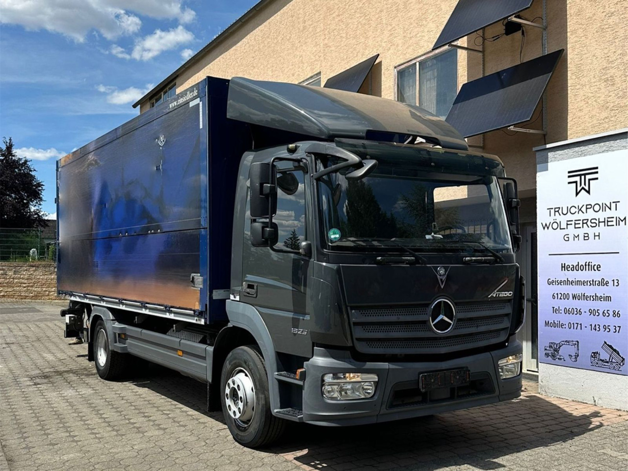 Mercedes-Benz Atego 1523/Klima/LBW/GT-Zertifiziert/2xAHK - Грузовик для перевозки напитков: фото 1 Mercedes-Benz Atego 1523/Klima/LBW/GT-Zertifiziert/2xAHK - Грузовик для перевозки напитков: фото 1