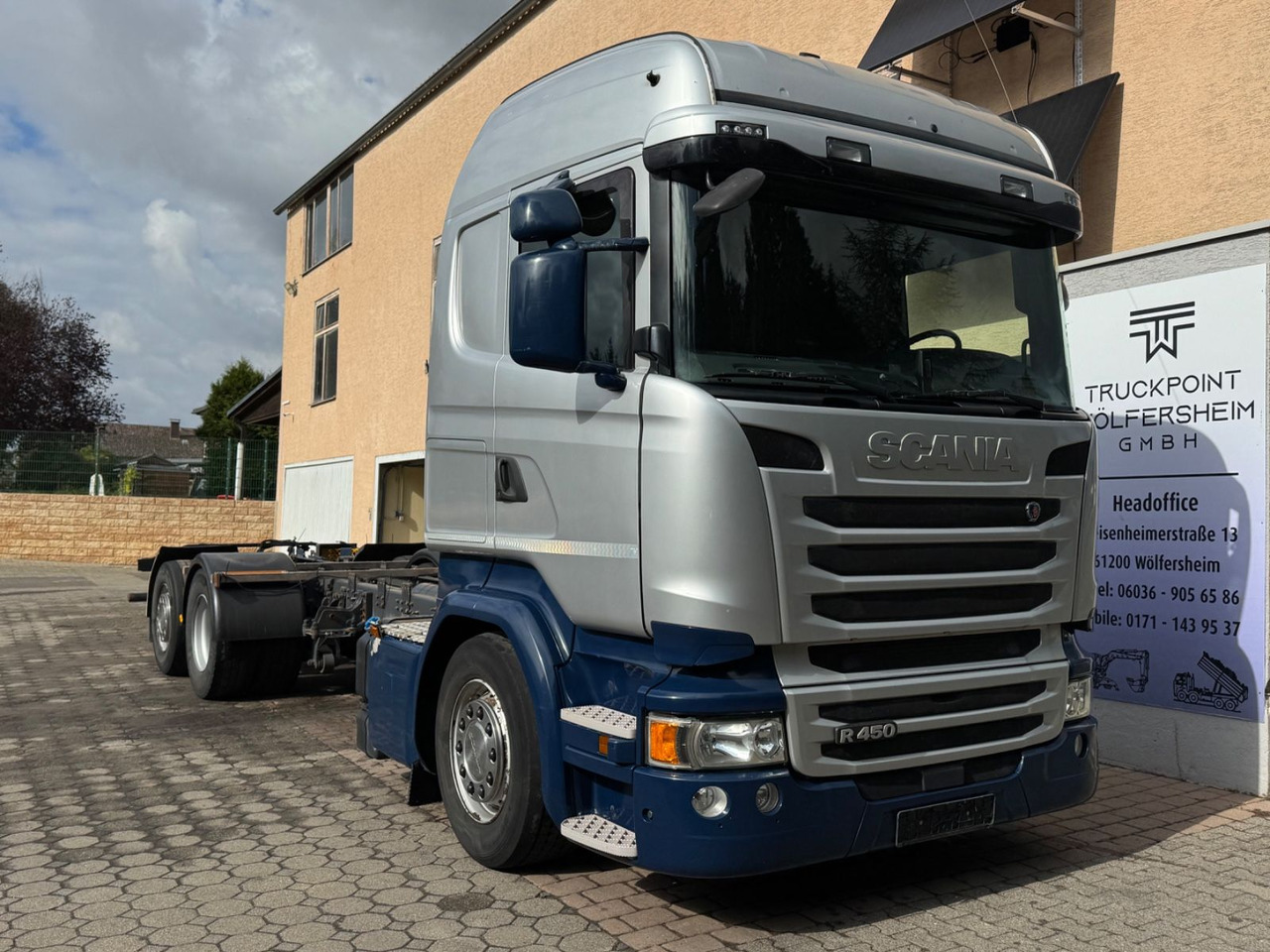 Scania R450/Retarder/Lenk-Lift/Highline - Грузовик-шасси: фото 1 Scania R450/Retarder/Lenk-Lift/Highline - Грузовик-шасси: фото 1
