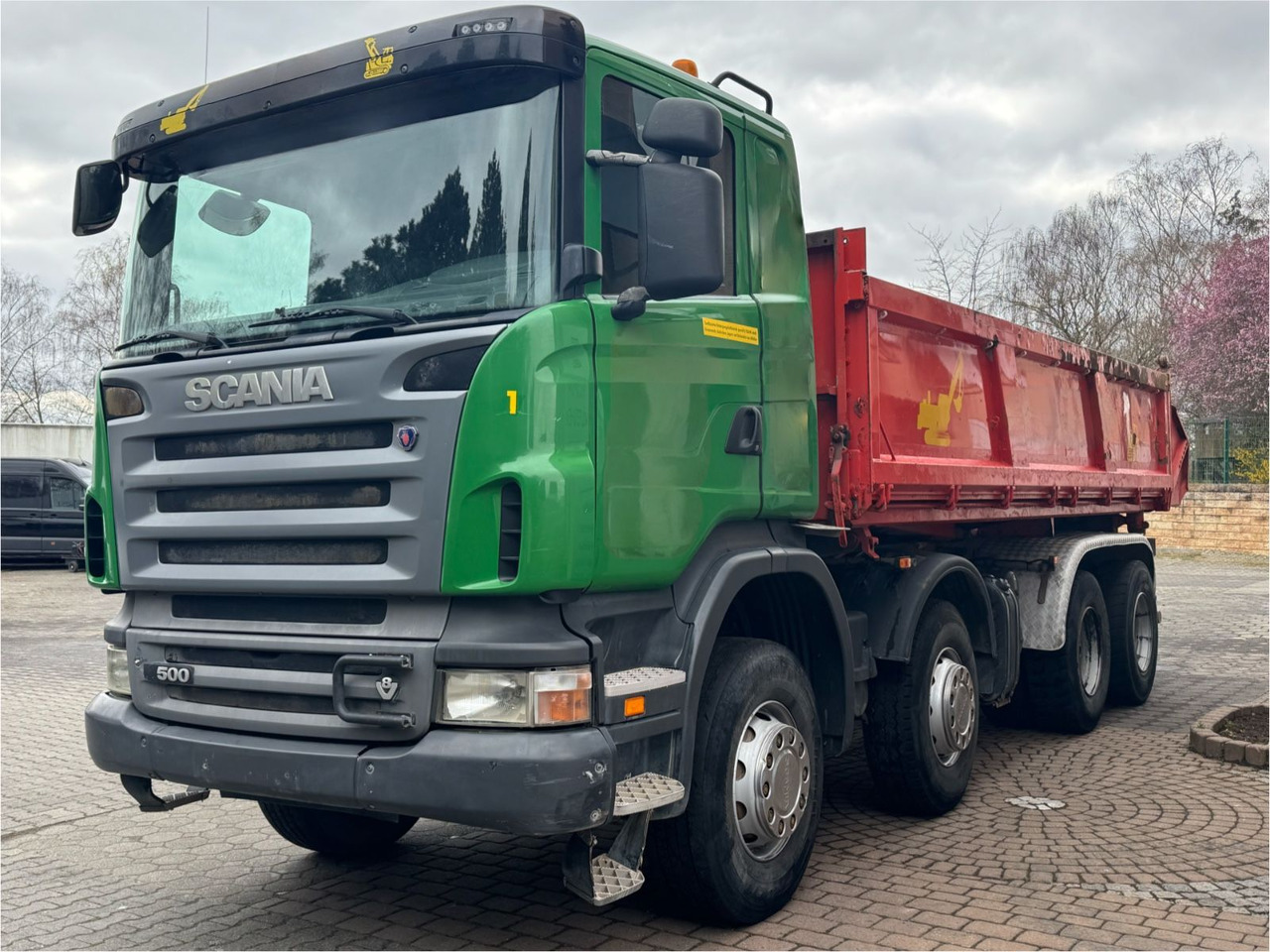 Scania R500/V8/BB/KLIMA/8x4/Dautel/Top-Zustand! - Самосвал: фото 2 Scania R500/V8/BB/KLIMA/8x4/Dautel/Top-Zustand! - Самосвал: фото 2