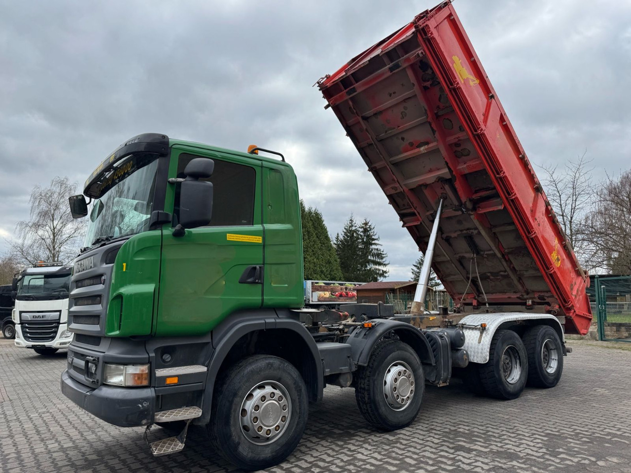 Scania R500/V8/BB/KLIMA/8x4/Dautel/Top-Zustand! - Самосвал: фото 5 Scania R500/V8/BB/KLIMA/8x4/Dautel/Top-Zustand! - Самосвал: фото 5
