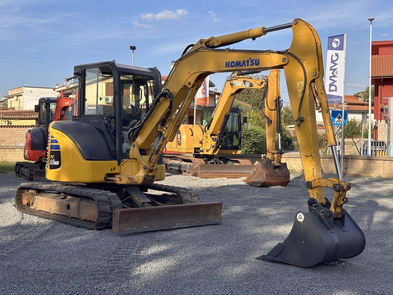 KOMATSU PC55MR-3 - Мини-экскаватор: фото 1 KOMATSU PC55MR-3 - Мини-экскаватор: фото 1