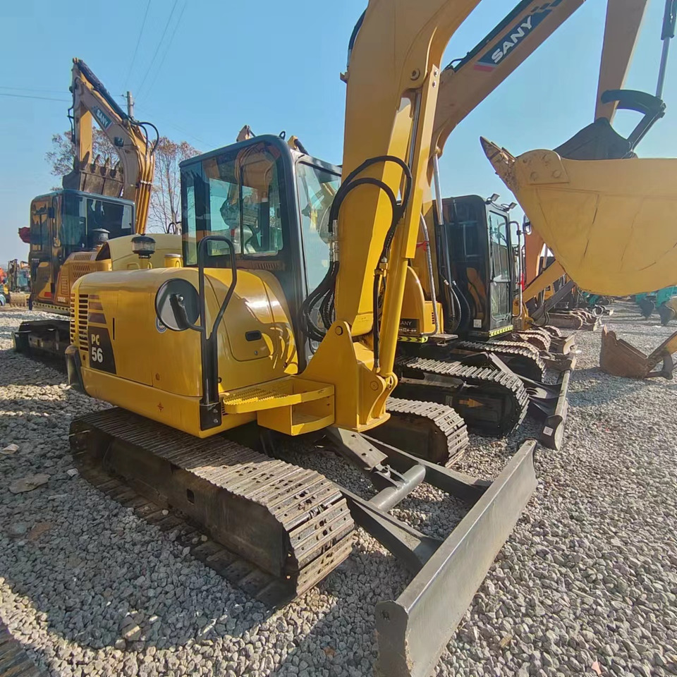 KOMATSU PC56 - Гусеничный экскаватор: фото 2 KOMATSU PC56 - Гусеничный экскаватор: фото 2
