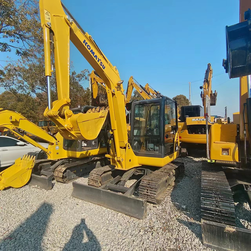 KOMATSU PC56 - Гусеничный экскаватор: фото 4 KOMATSU PC56 - Гусеничный экскаватор: фото 4