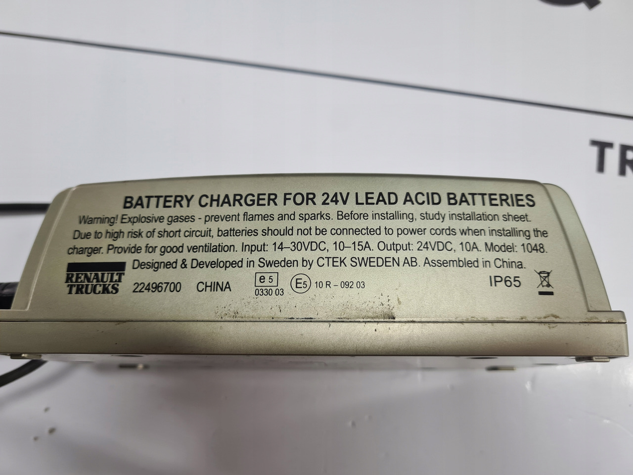 RENAULT REGULATOR NAPIĘCIA AKUMULATORA RENAULT GAMA RANGE T EVO - Электрическая система для Грузовиков: фото 4 RENAULT REGULATOR NAPIĘCIA AKUMULATORA RENAULT GAMA RANGE T EVO - Электрическая система для Грузовиков: фото 4