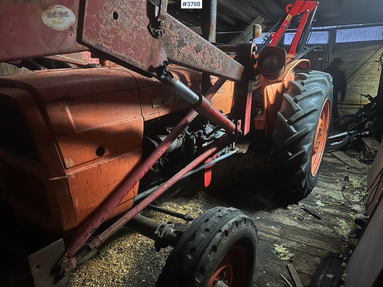 1900 Fiat 415 tractor w/ front loader and Wee edge mower - Трактор: фото 3 1900 Fiat 415 tractor w/ front loader and Wee edge mower - Трактор: фото 3