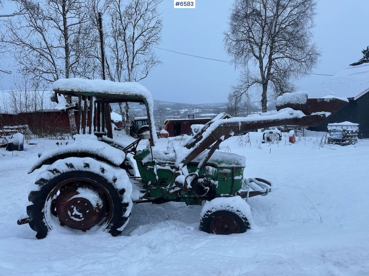 1969 Deutz D5005 tractor w/ front loader. Rep. object. - Трактор: фото 2 1969 Deutz D5005 tractor w/ front loader. Rep. object. - Трактор: фото 2