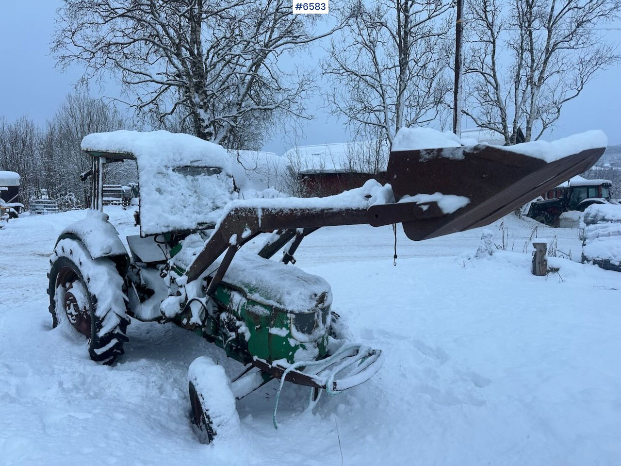 1969 Deutz D5005 tractor w/ front loader. Rep. object. - Трактор: фото 4 1969 Deutz D5005 tractor w/ front loader. Rep. object. - Трактор: фото 4