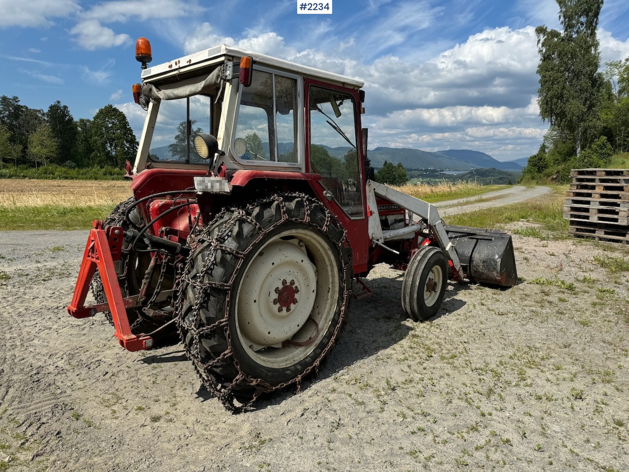Трактор 1973 International Harvester 454 w/front loader.: фото 6