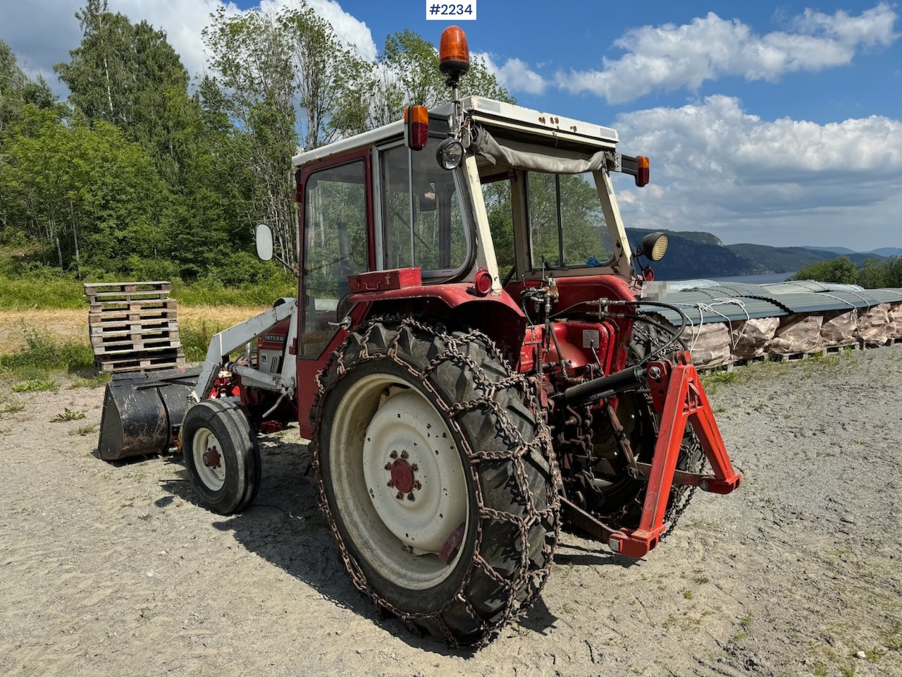 Трактор 1973 International Harvester 454 w/front loader.: фото 8