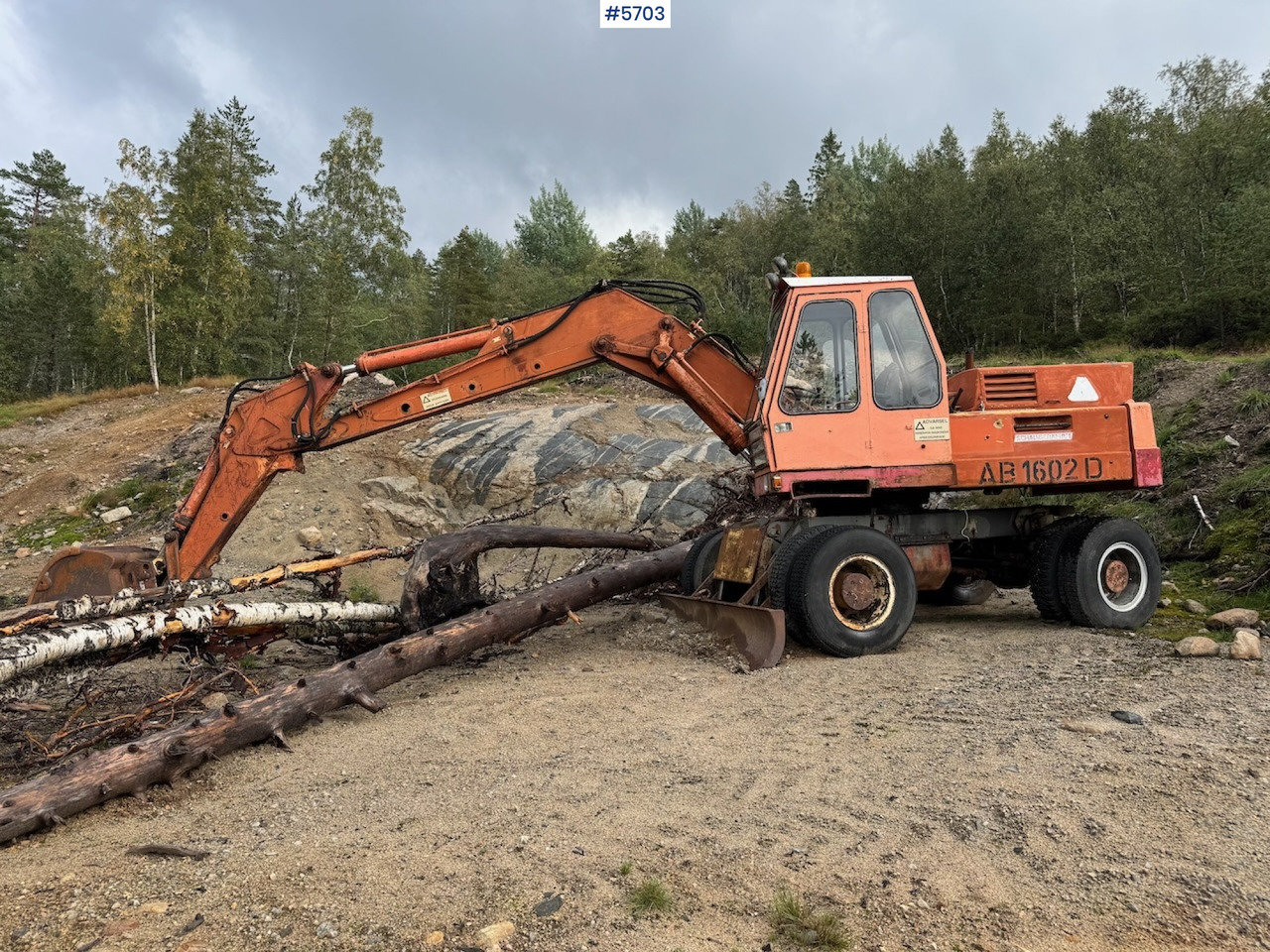 1977 Atlas 1602 D - Колёсный экскаватор: фото 2 1977 Atlas 1602 D - Колёсный экскаватор: фото 2