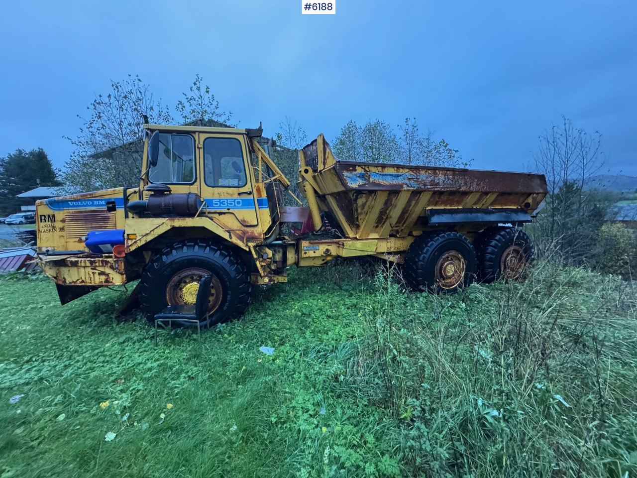 1985 Volvo BM 5350B 6x6 dumper - Сочленённый самосвал: фото 4 1985 Volvo BM 5350B 6x6 dumper - Сочленённый самосвал: фото 4