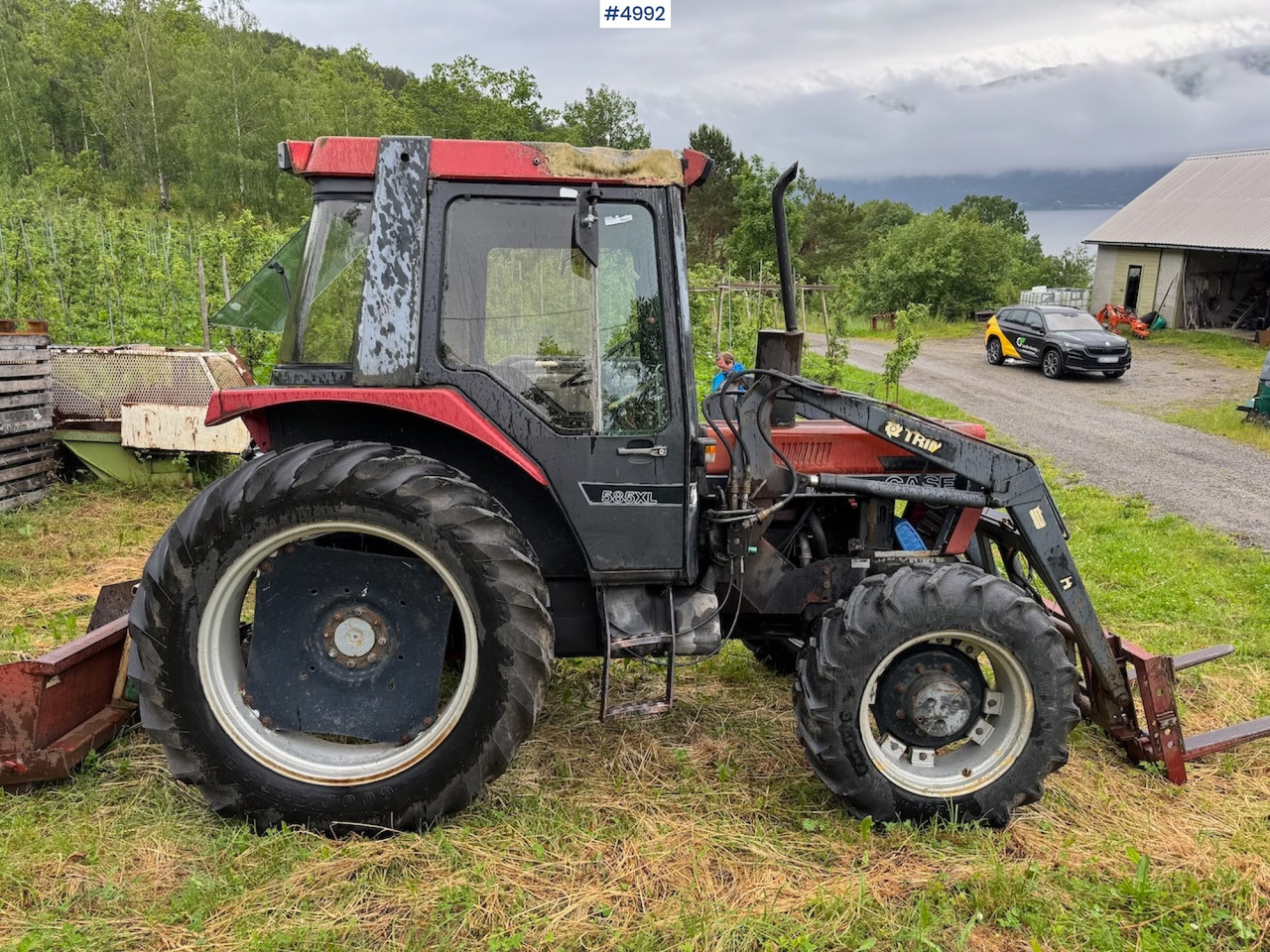 1988 Case International 585 XL w/ front loader. - Трактор: фото 2 1988 Case International 585 XL w/ front loader. - Трактор: фото 2