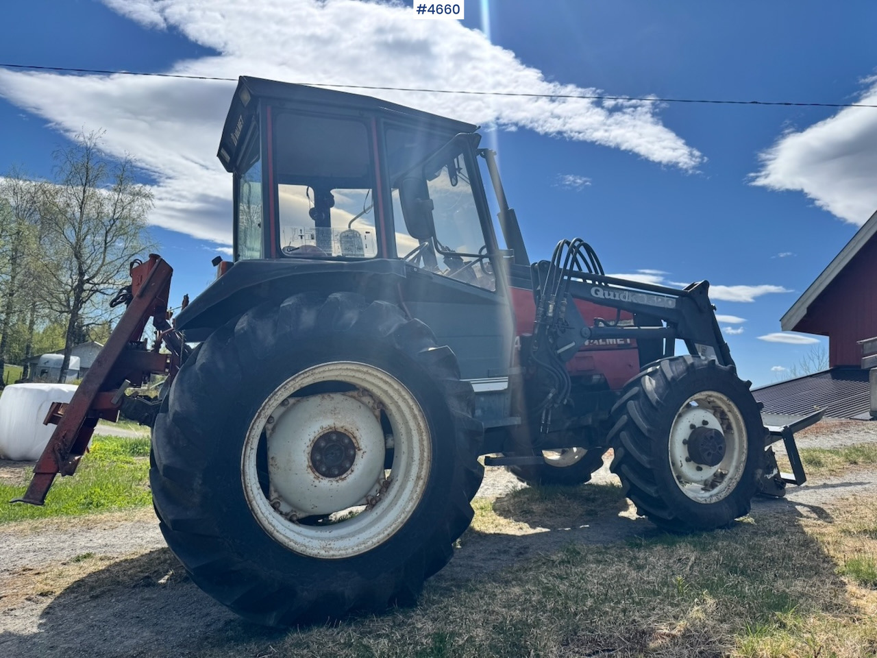1989 Valmet 455 4x4 w/ Front loader - Трактор: фото 5 1989 Valmet 455 4x4 w/ Front loader - Трактор: фото 5