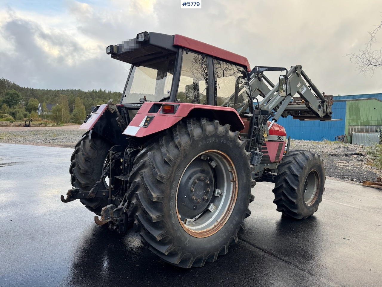 Трактор 1995 Case IH 5150 Maxxum w/ front loader.: фото 10