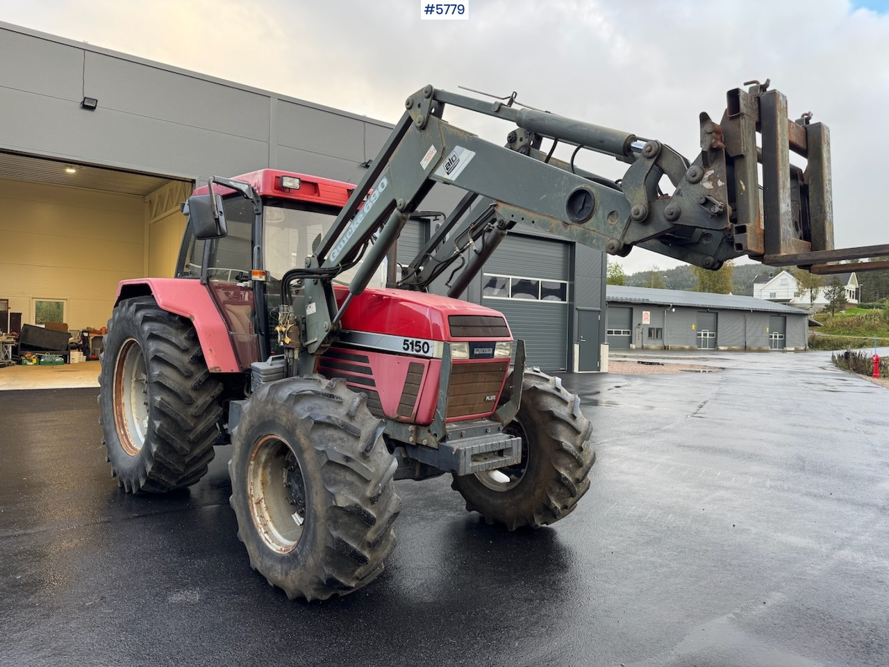 Трактор 1995 Case IH 5150 Maxxum w/ front loader.: фото 6