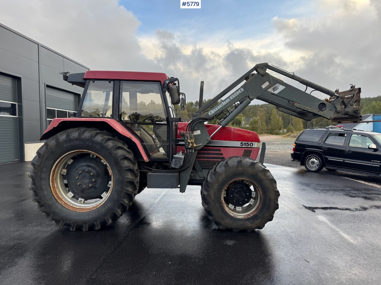Трактор 1995 Case IH 5150 Maxxum w/ front loader.: фото 9