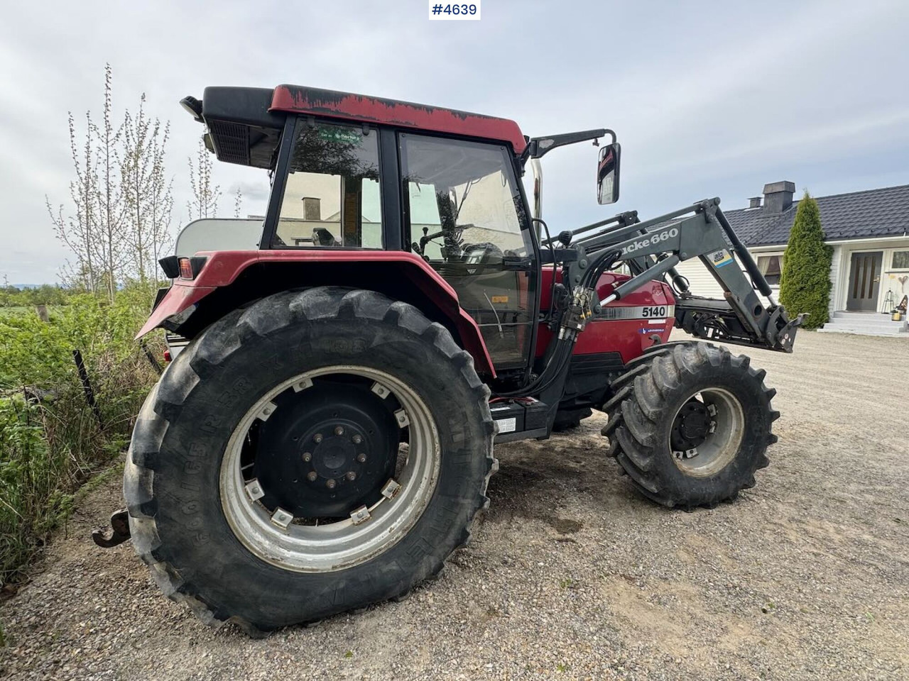 1996 CASE IH 5140 Maxxum Plus w/ front loader - Трактор: фото 5 1996 CASE IH 5140 Maxxum Plus w/ front loader - Трактор: фото 5