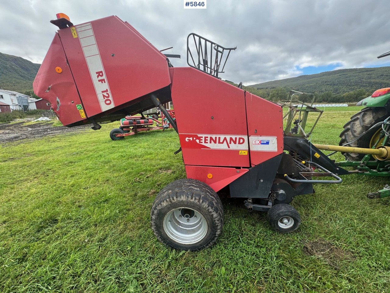 Техника для сенозаготовки 1996 Greenland RF120 round baler. WATCH THE VIDEO!: фото 14