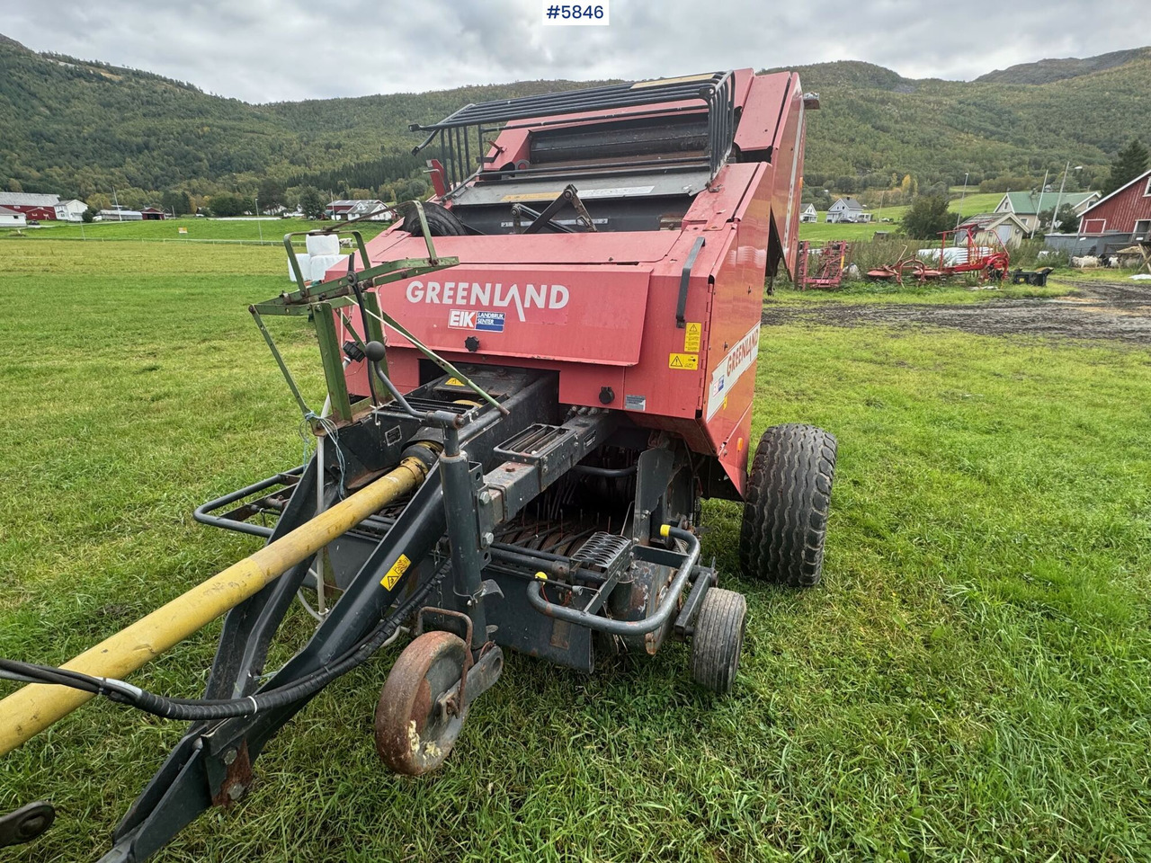 Техника для сенозаготовки 1996 Greenland RF120 round baler. WATCH THE VIDEO!: фото 8