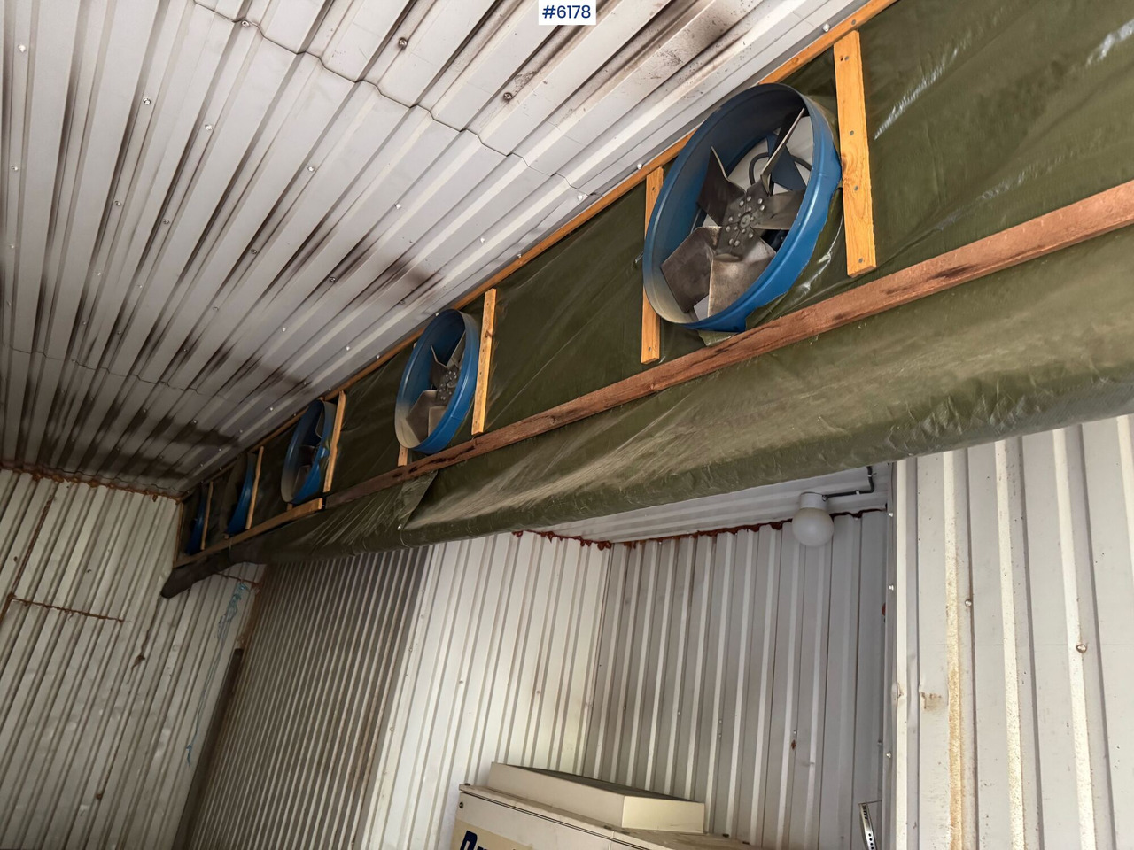 1997 Dryfinn 15 drying unit with circulation fans and trolley - Промышленное климатическое оборудование: фото 5 1997 Dryfinn 15 drying unit with circulation fans and trolley - Промышленное климатическое оборудование: фото 5