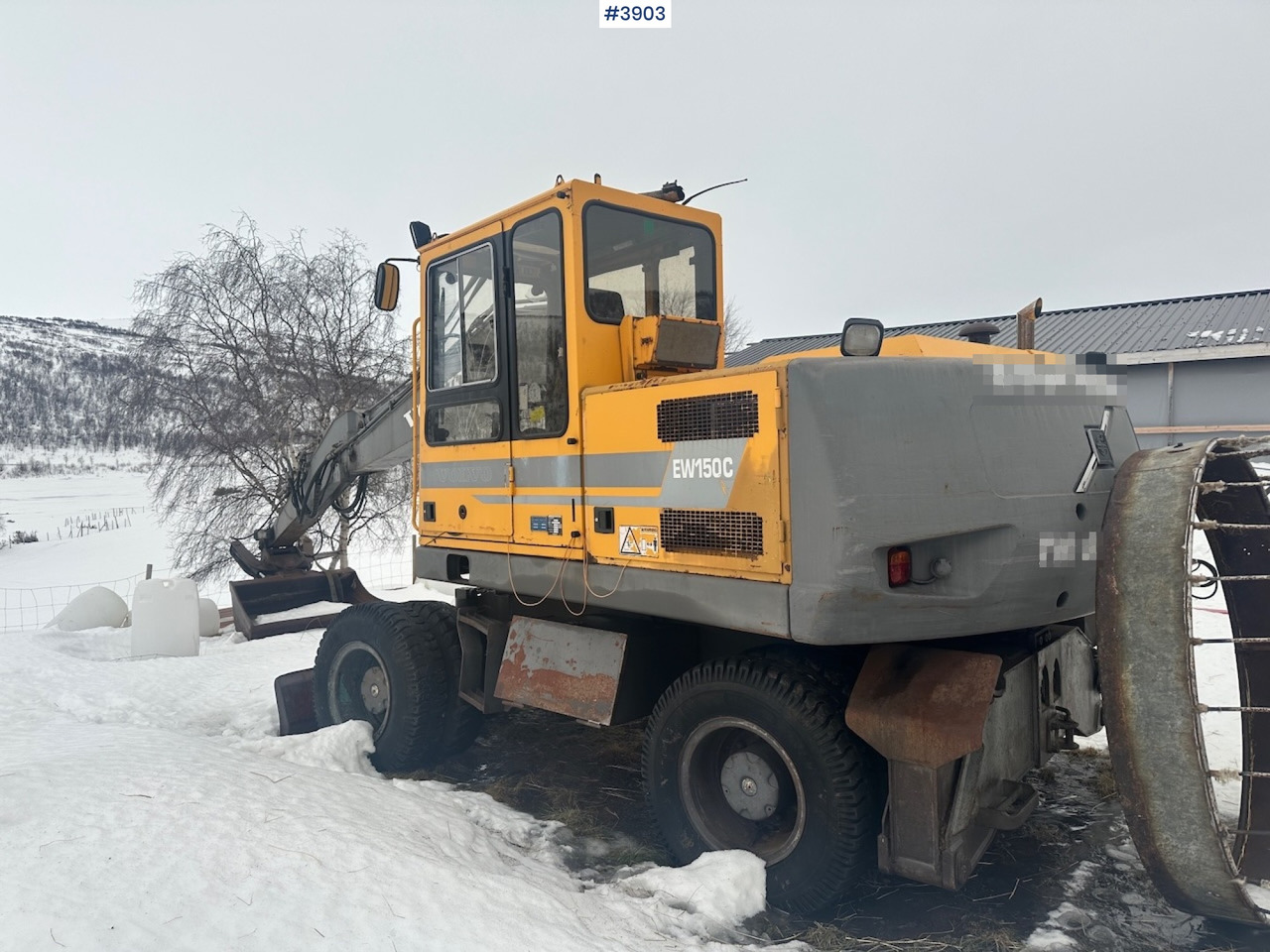 1998 Volvo EW150C wheel digger rep object w/ sanding bucket - Экскаватор: фото 4 1998 Volvo EW150C wheel digger rep object w/ sanding bucket - Экскаватор: фото 4