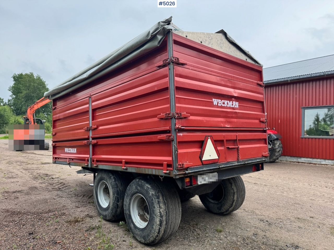 2000 Weckman Traktor trailer - Низкорамный прицеп: фото 3 2000 Weckman Traktor trailer - Низкорамный прицеп: фото 3