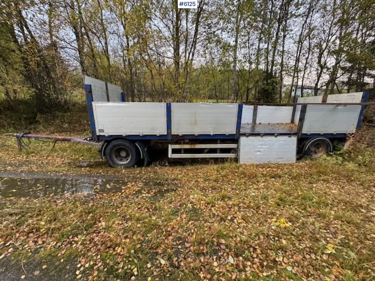 2001 Istrail 3 axle flatbed trailer - Низкорамный прицеп: фото 5 2001 Istrail 3 axle flatbed trailer - Низкорамный прицеп: фото 5