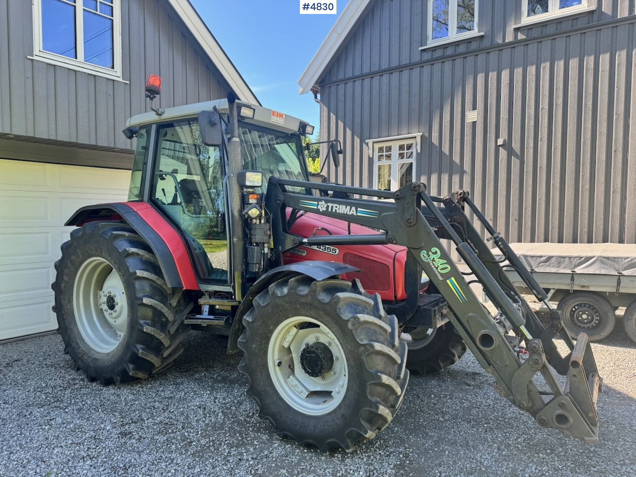 2001 Massey Ferguson 4355 4x4 with Front Loader - Трактор: фото 5 2001 Massey Ferguson 4355 4x4 with Front Loader - Трактор: фото 5