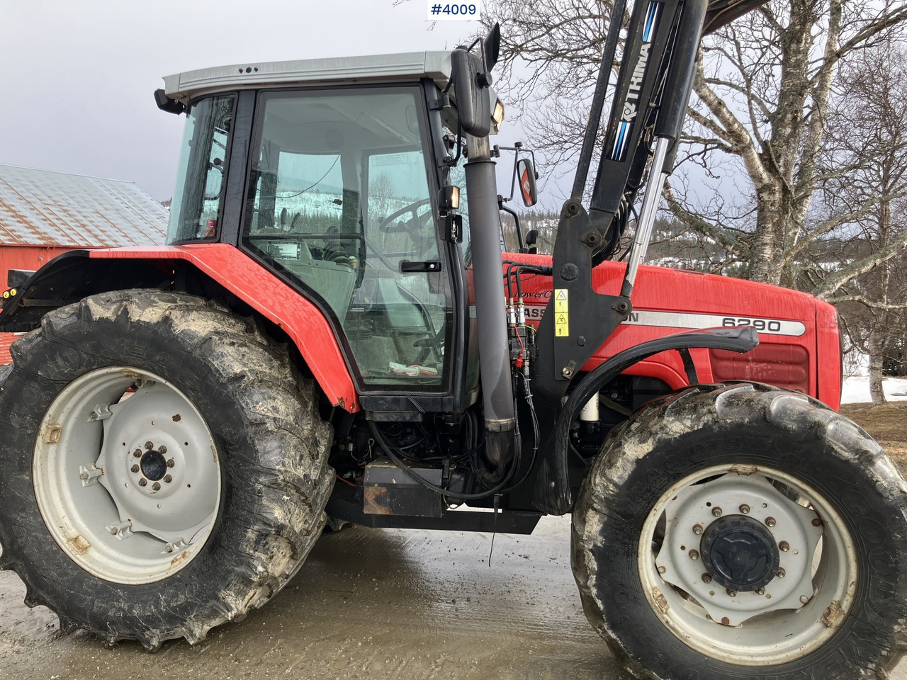 2001 Massey Ferguson 6290 4x4 w/ Trima 480 loader. WATCH VIDEO. - Трактор: фото 2 2001 Massey Ferguson 6290 4x4 w/ Trima 480 loader. WATCH VIDEO. - Трактор: фото 2