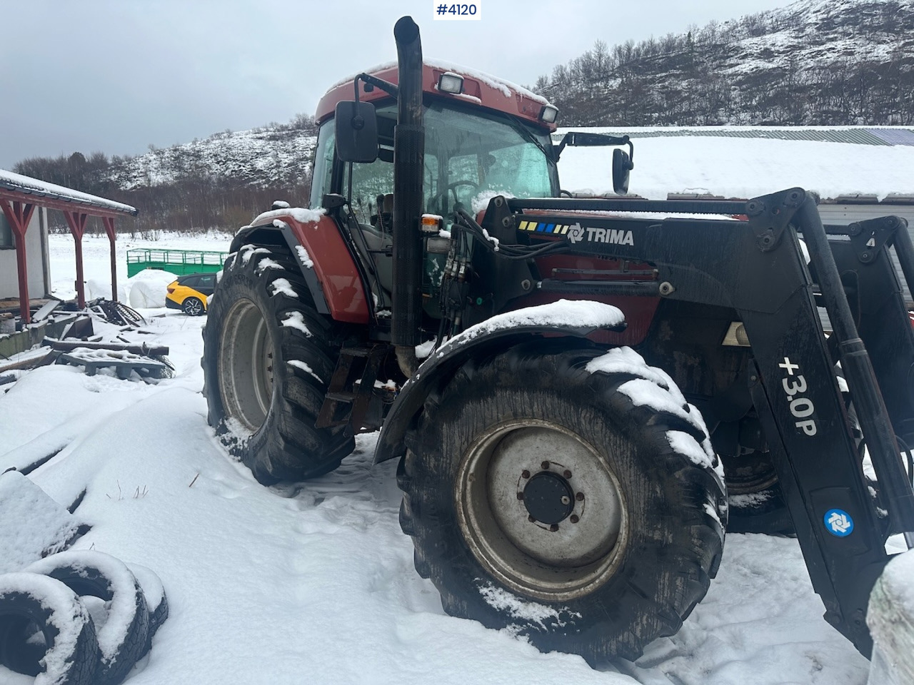 2002 CASE MX 135 MAXXUM 4x4 tractor with front loader. - Трактор: фото 4 2002 CASE MX 135 MAXXUM 4x4 tractor with front loader. - Трактор: фото 4