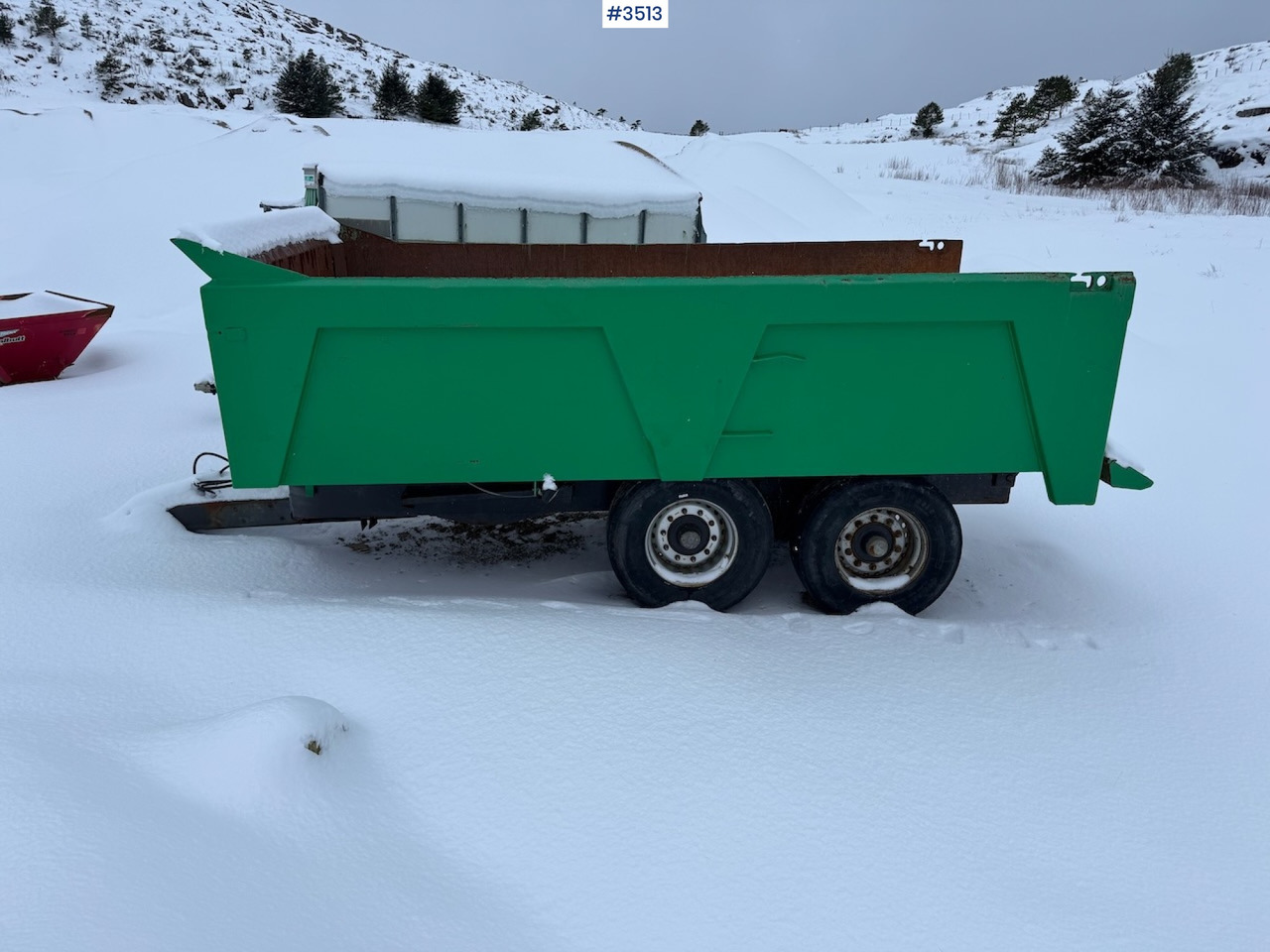 2005 Foss Eik 5 150 dump trailer - Сельскохозяйственный прицеп: фото 1 2005 Foss Eik 5 150 dump trailer - Сельскохозяйственный прицеп: фото 1