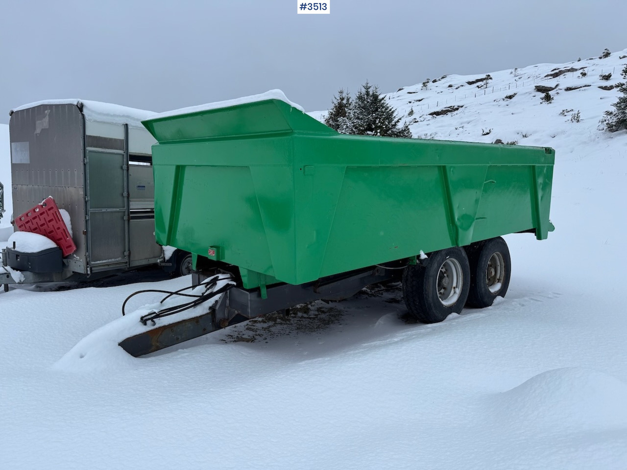 2005 Foss Eik 5 150 dump trailer - Сельскохозяйственный прицеп: фото 2 2005 Foss Eik 5 150 dump trailer - Сельскохозяйственный прицеп: фото 2